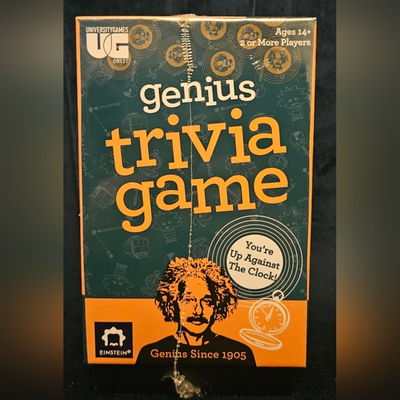 University Games Genius Trivia Game NIB - Picture 1 of 3